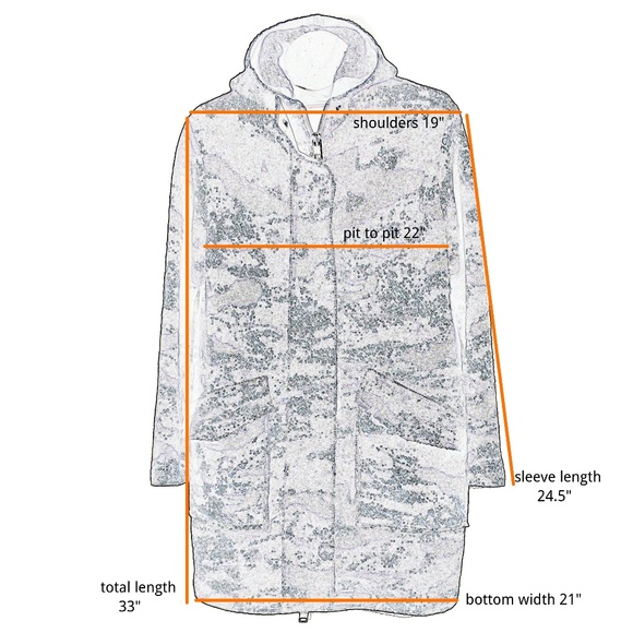 DIESEL Wool Hooded Camo Wool Blend Coat Size L - Picture 4 of 15